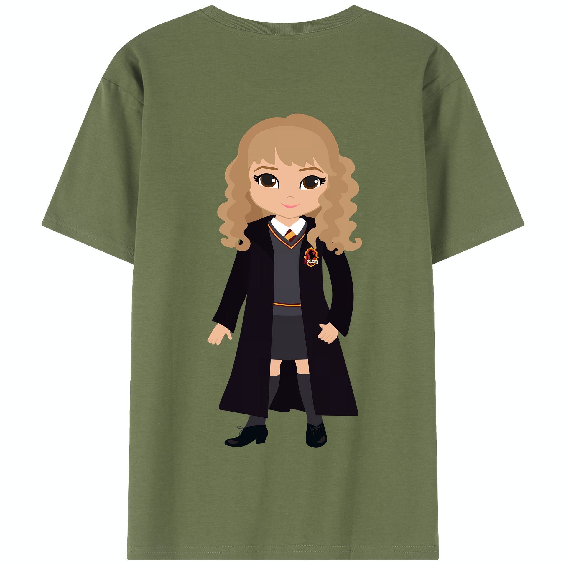 （画像用） Harry Potter ハリー・ポッターシリーズ 綿100％半袖Tシャツ（背面プリント）
